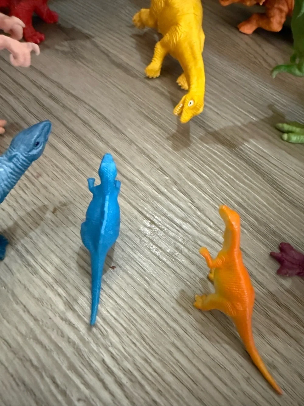 Colorful Assorted Reptile Toy Set - Multicolor